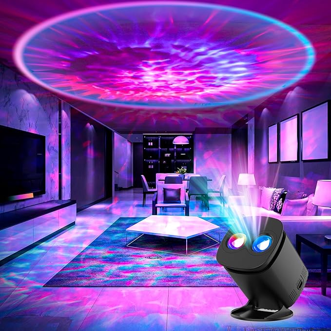 Galaxy Projector for Bedroom, Light Projector with Timer and Remote, Nebula Ceiling Night Light for Kids Adults, Room Decor, Christmas Gifts