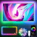 KSIPZE LED Lights for TV, 16.5ft TV led Backlight for 45-75 Inch TVs RGB TV Backlight Behind Music Sync Smart APP & Button Control TV LED Strip Lights USB Powered for Bedroom/Gaming