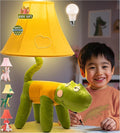 Crocodile Dinosaur Kids Lamp for Boys Bedroom - 20" Boys Lamp for Kids Room - Cute Christmas Gifts, Birthday Gifts for All Ages: Toddler Girls, Children 3 4 5 and Up Years Old, Sister Brother, Sibling
