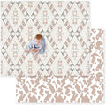 JumpOff Jo Baby Play Mat - Large Folding Foam Play Mat for Infants, Babies, Toddlers, Waterproof, Double-Sided (70" x 59")