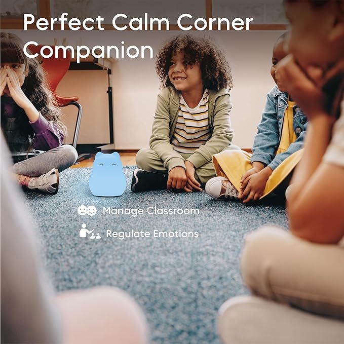Breathing Pal 'Bella'- Mindfulness Breathing Light, Guided Visual Meditation Breathing Light, Anxiety Relief Items for Calm Down Corner/Meditation/Sleep for Adult&Kid