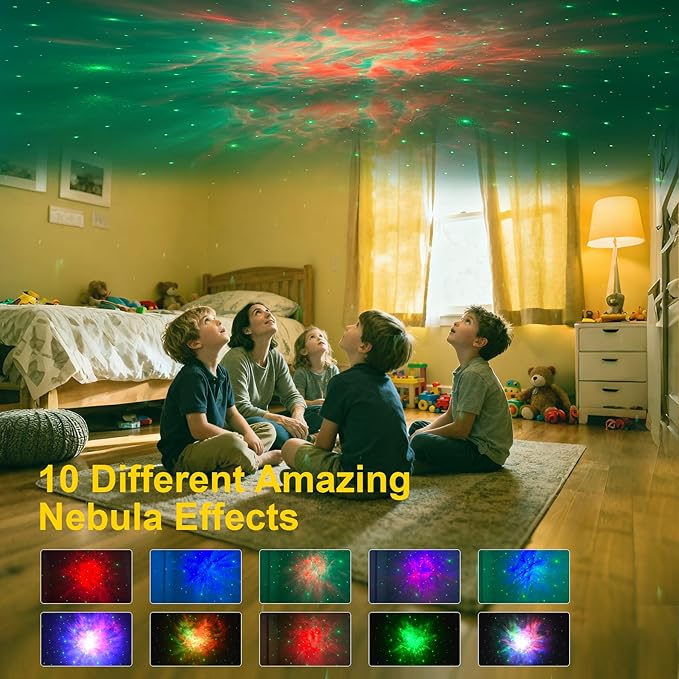 XIAOER Astronaut Galaxy Star Projector Night Light for Ceiling Bedroom Starlight Space Nebula Sky Star Lamp Projector with Timer Remote Christma Birthday Halloween Gifts for Kids Boy Teen Baby Toddler