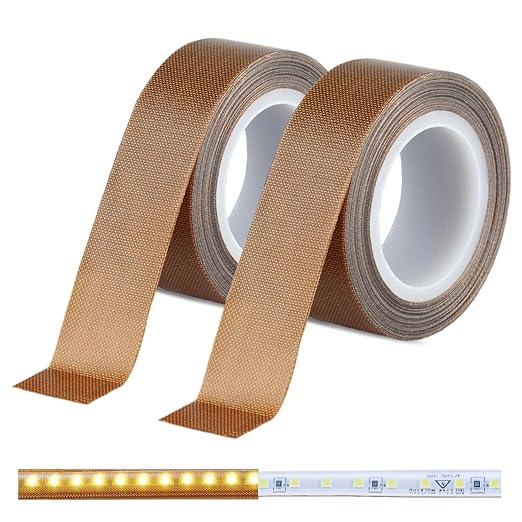 Light Strip Masking Tape 0.78inx29ft Brown Light Dimming Tape for Soften Light, 2PCS
