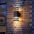 1 Pack LED Outdoor Light Fixture, Aluminum Wall Lights, IP65 Rated for Porch, Patio, Garage, Warm White 3000k