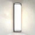ASD 24 Inch LED Outdoor & Indoor Wall Mount Light Fixture - Matte Black Modern Wall Sconce Lighting - 25W 120-277V 3000K 4000K 5000K Adjustable Dimmable Front Door & Patio Exterior Lights - ETL