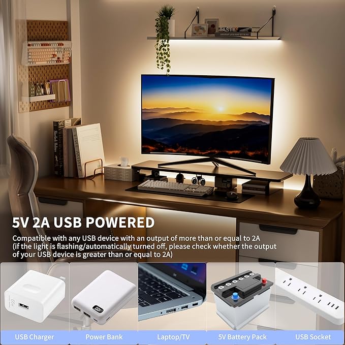 PAUTIX COB LED Strip with Motion Sensor,5V USB LED Tape Light 4000K Natural White 9.84ft/3m,CRI90+ Super Bright 960LEDs,Dimmable Motion Activated LED Strip Light for Bedroom,Cabinets,Kitchen,Closet