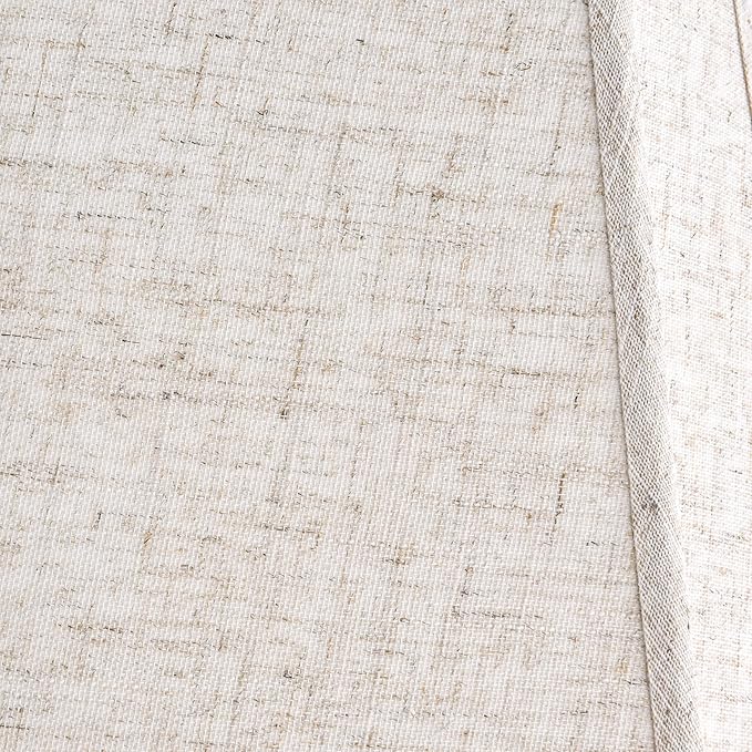 1 Pack Beige Linen Square Lamp Shade 10"Top × 13" Bottom × 10.5" High(Spider) Square Cut Corners, Handcrafted, Easy Assembly Medium Modern lampshade for Table & Floor Lamps By GO&SO