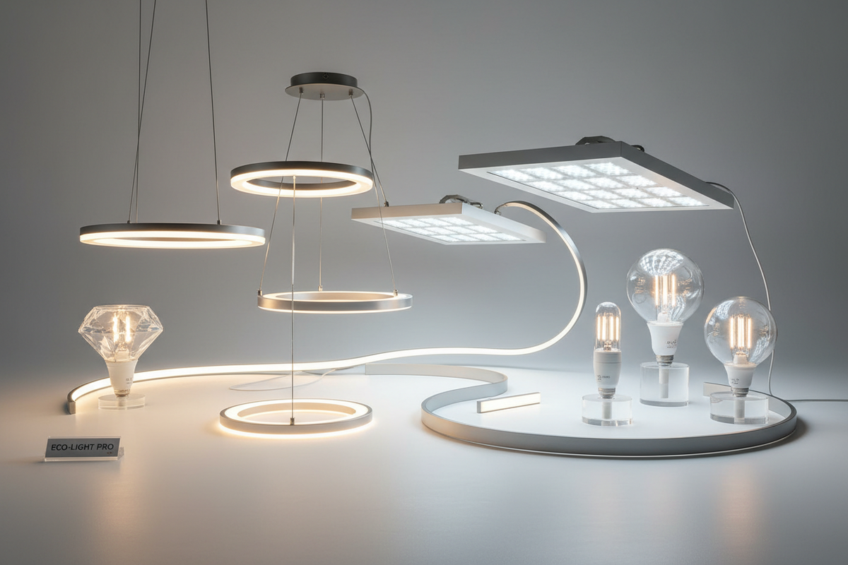 LED Lighting real image